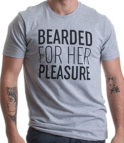מזוקן להנאה | זקן מצחיק, חולצת טריקו של הומור שיער פנים לגברים יוניסקס